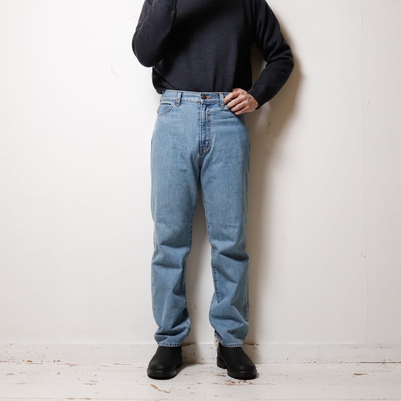 Johnbull 濃紺スリムフィットデニム 80s 90s ジョンブル 濃紺 セルヴィッジデニム N101 W30L34