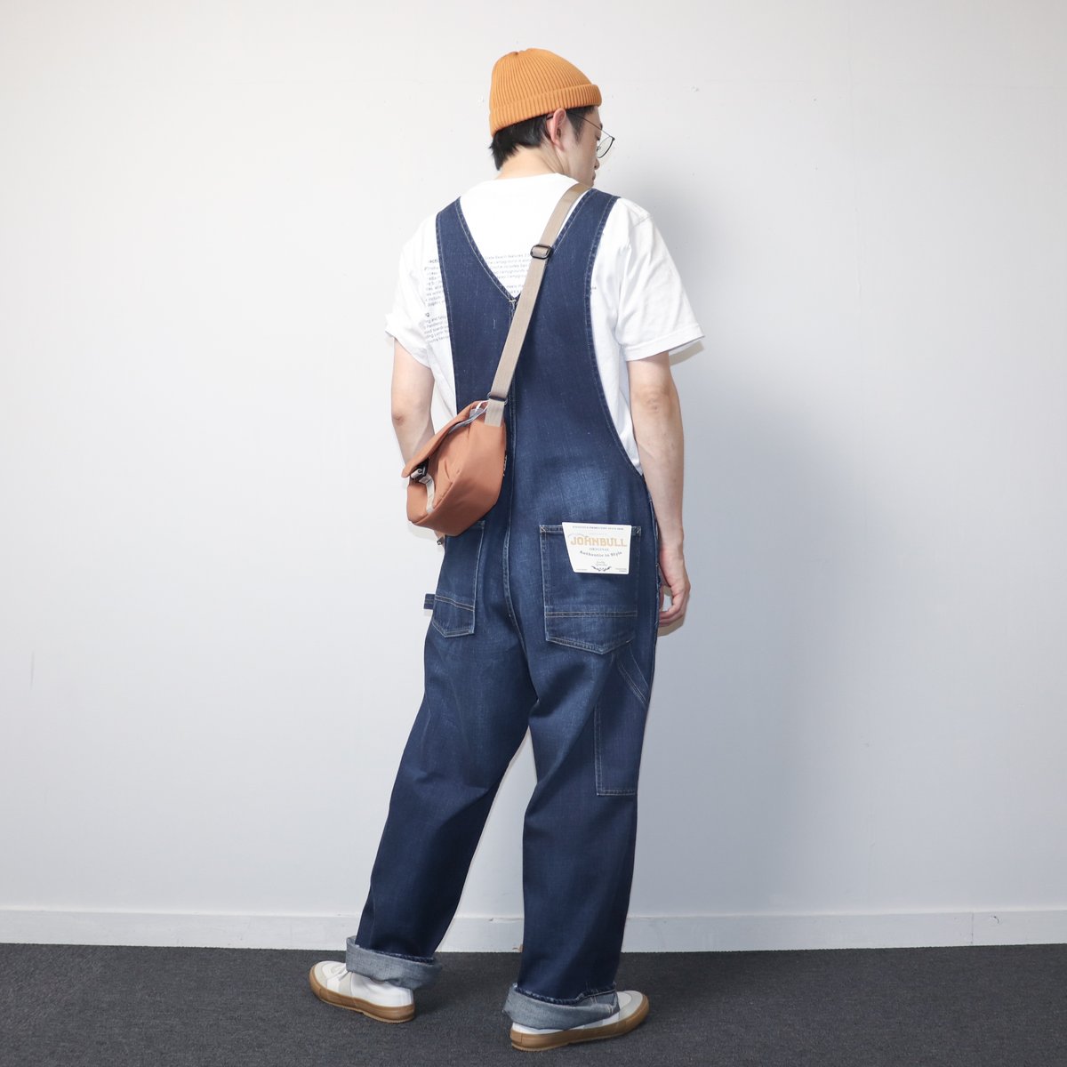 JOHNBULLジョンブル　オーバーオール UNISEX】JOHNBULL[ジョンブル] デニムオーバーオール JM243P03