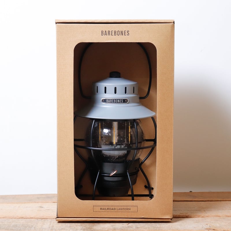BAREBONES RAILROAD LANTERN ベアボーンズ未使用 40%OFF】クラシックな雰囲気のLEDライト Barebones（ベアボーン