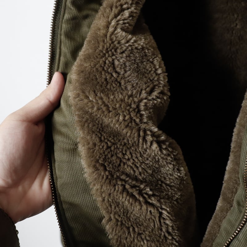 MEN'S】FIDELITY[フィデリティ]OVERDYED N-1 DECK JACKET