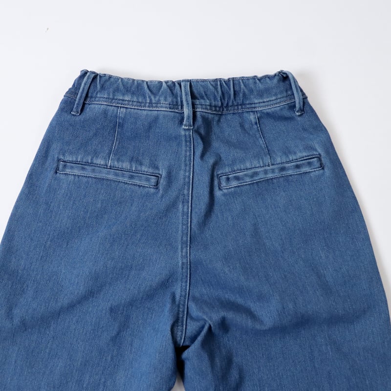 YANUK ヤヌーク 3QUARTER PANTS デニム 3クォーターパンツS Women's】YANUK[ヤヌーク] DENIT WIDE FLARE PANTS 571