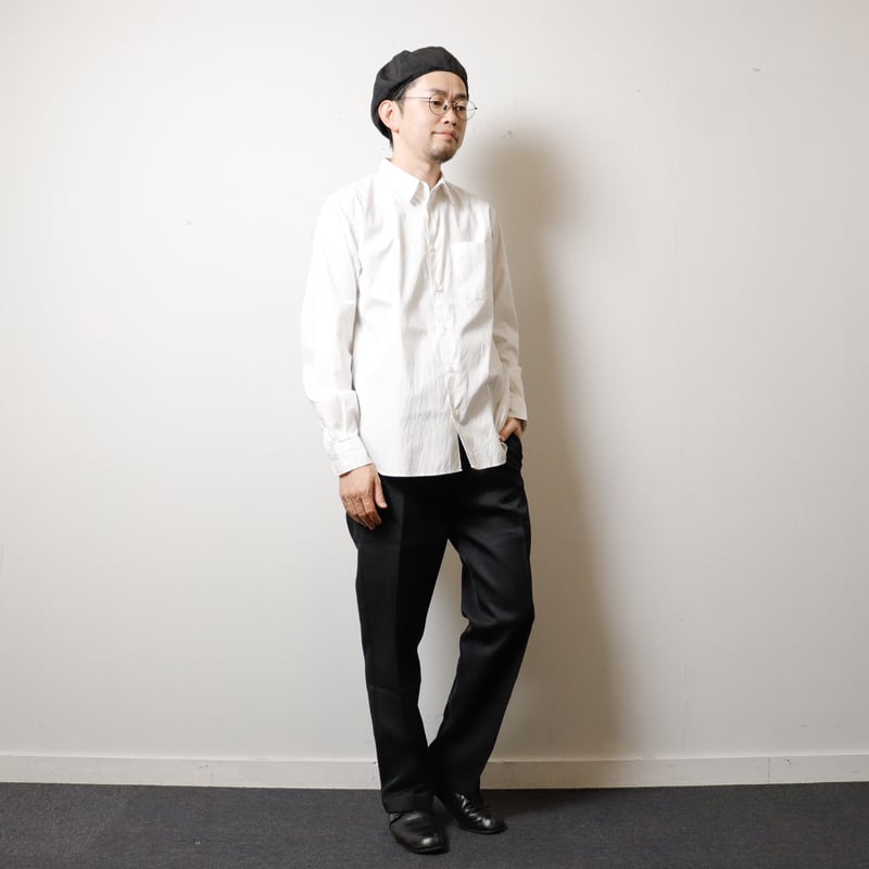 MEN'S】MANUAL ALPHABET[マニュアルアルファベット] TWILL SEMI