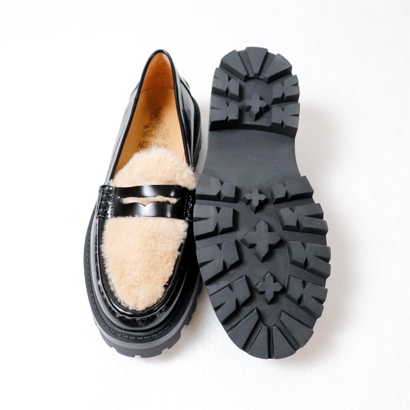 WOMEN'S】 ARTESANOS アルテサノス ファーローファ nsh526-6 |