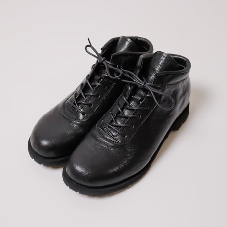 【美品】nakamura レザー ハイカットシューズ 黒 nakamura | STORES