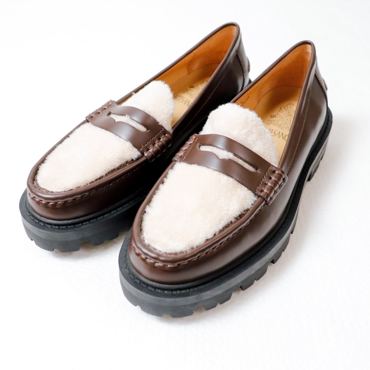 WOMEN'S】 ARTESANOS アルテサノス ファーローファ nsh526-6 |