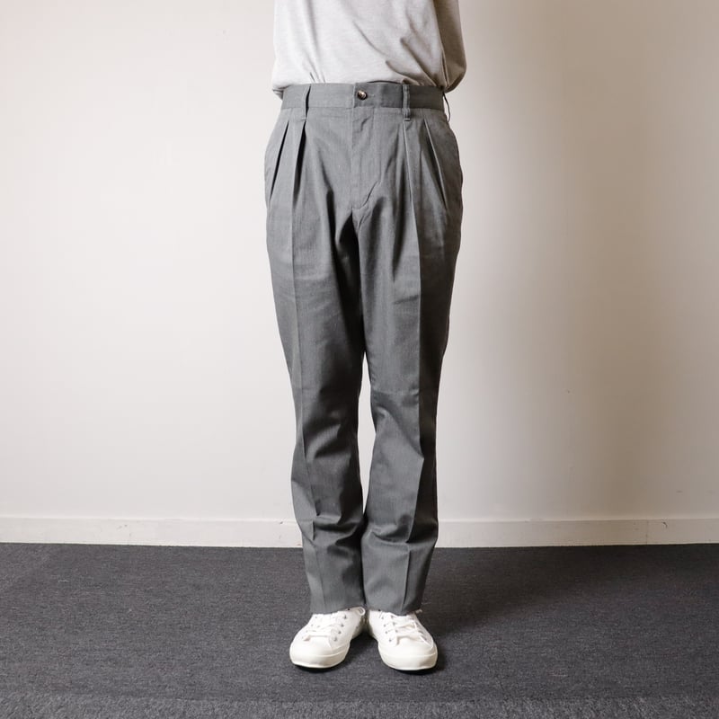 MEN'S】BARNSTORMER[バーンストーマー] ツータックドレスチノパンツ