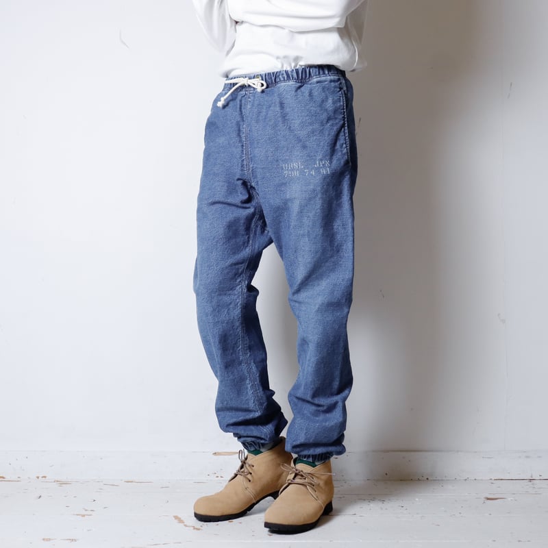 UNISEX】orSlow[オアスロウ] JEANS LIKE SWEAT PANTS 03...