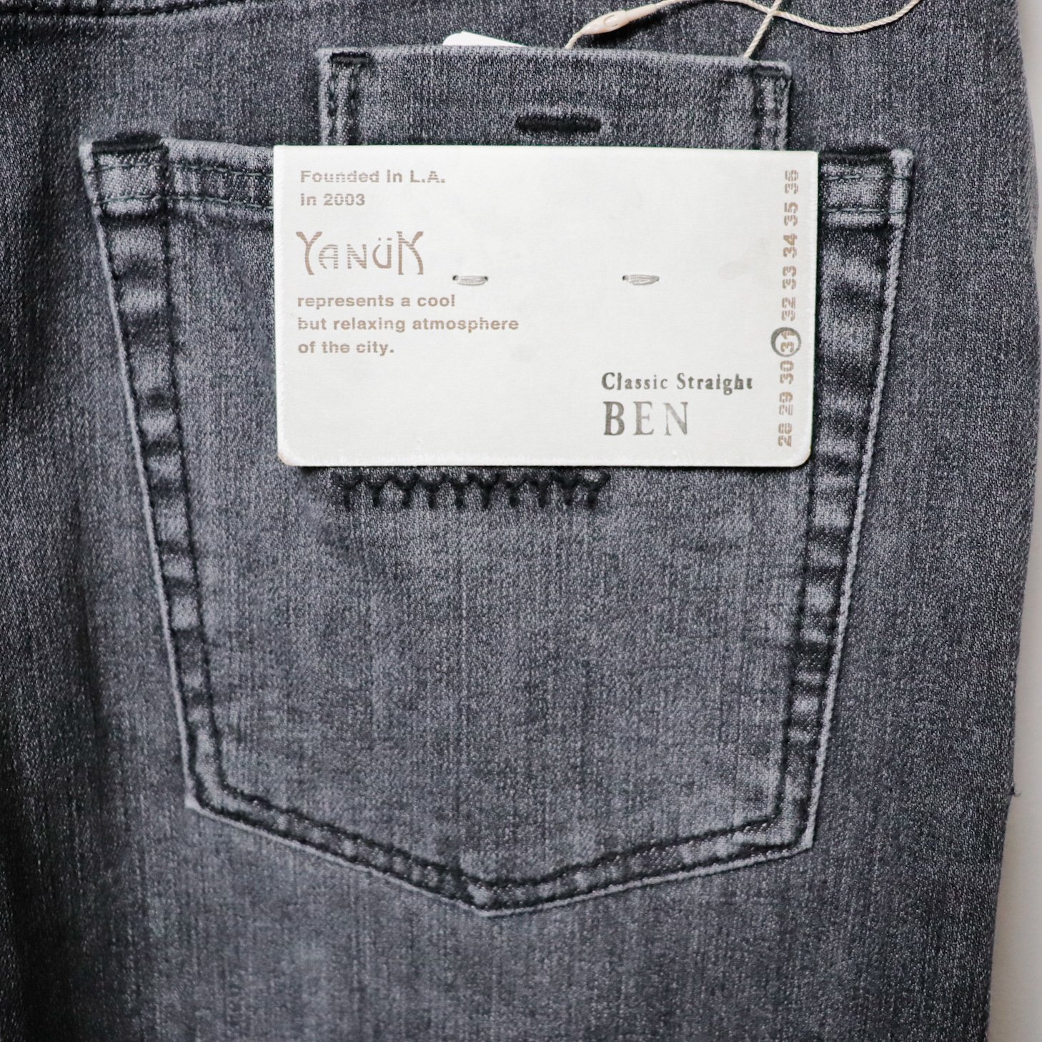 MEN'S】YANUK[ヤヌーク] PREMIUM2 クラシックストレート