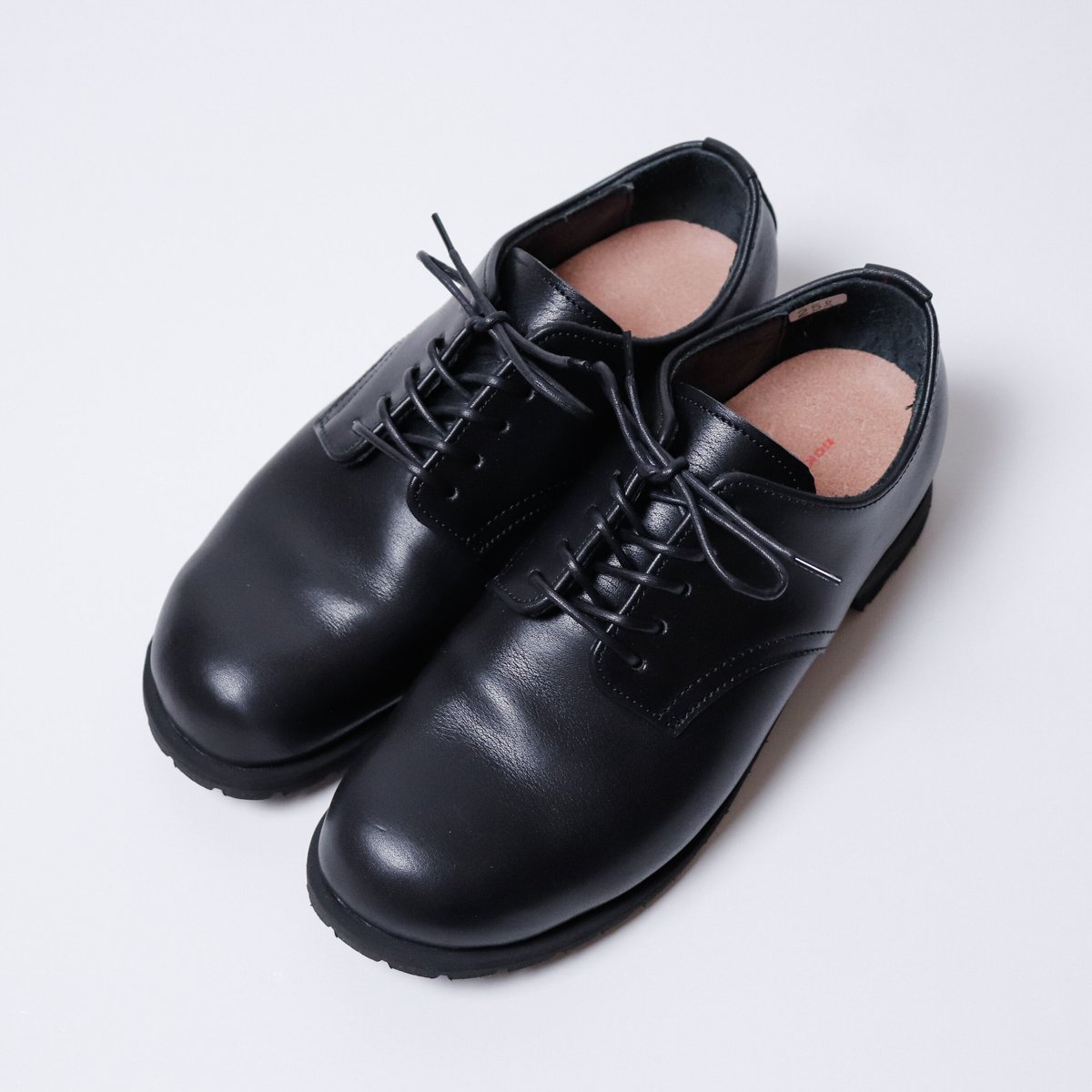 【MEN'S】nakamura shoes[ナカムラシューズ] 防水ヌメ革プレーントゥシューズ