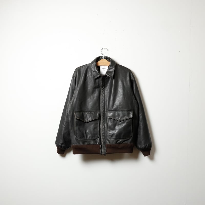 MEN'S】FIDELITY[フィデリティ] AGING GOAT LEATHER A-2