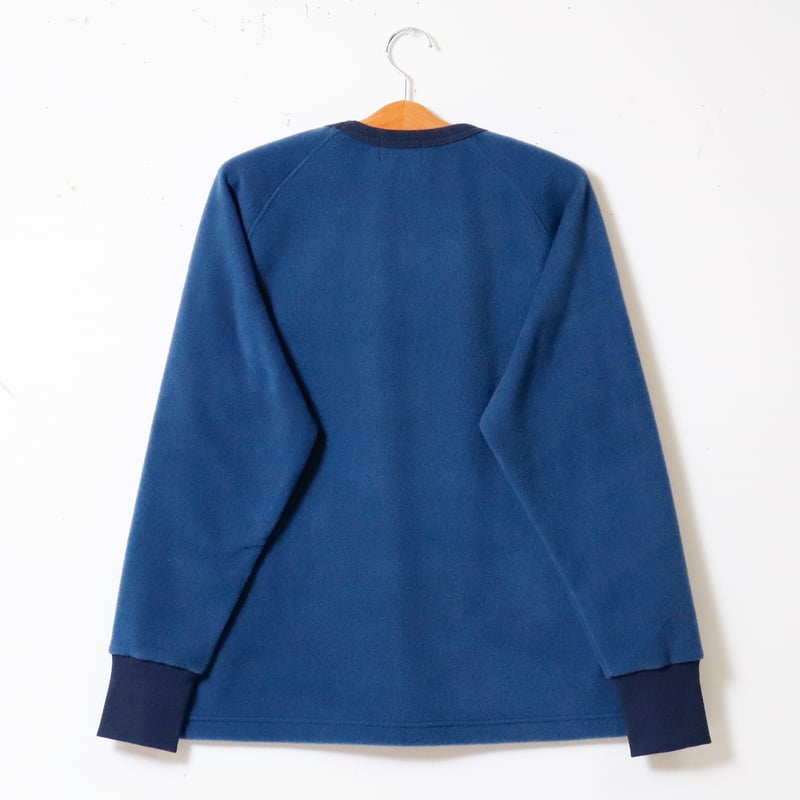 新品 Arvor Maree 肩ボタン エルボーパッチ メランジフリース M 新品