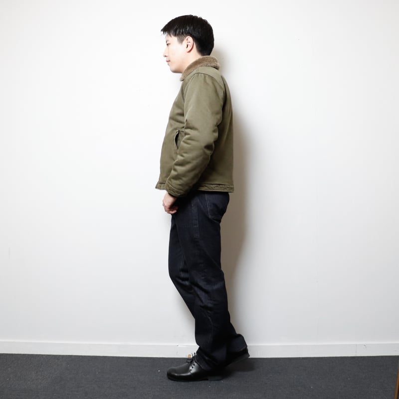 完売品 FIDELIDY OVERDYED N-1 DECK JACKET MEN'S】FIDELITY[フィデリティ]OVERDYED N-1 DECK JACKET