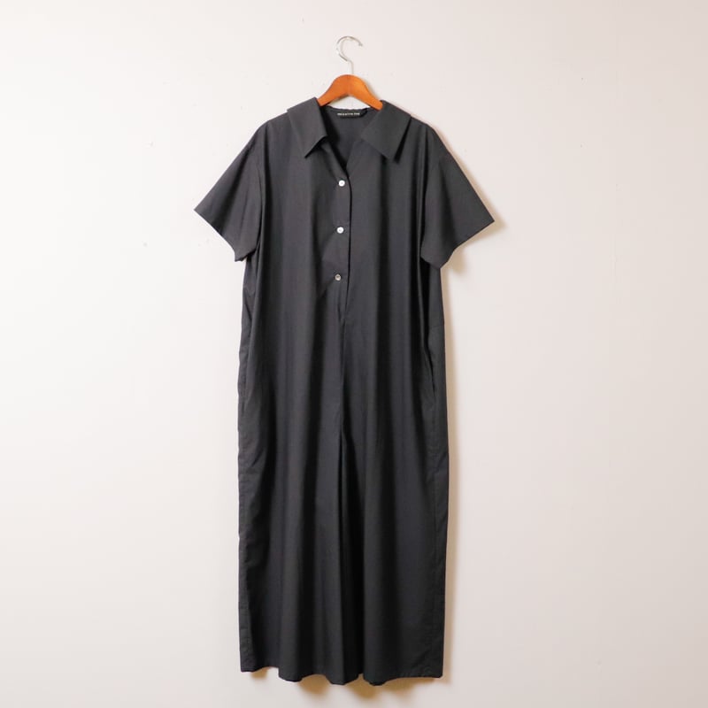 WOMEN'S】mizuiroind[ミズイロインド] ワイドカラーオーバーオール 2-25