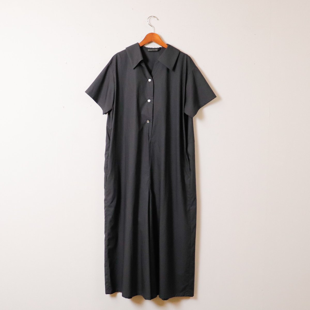WOMEN'S】mizuiroind[ミズイロインド] ワイドカラーオーバーオール 2-25