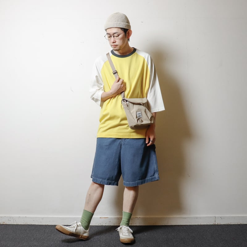 MEN'S】orSlow[オアスロウ] ペインターデニムショーツ 00-7126