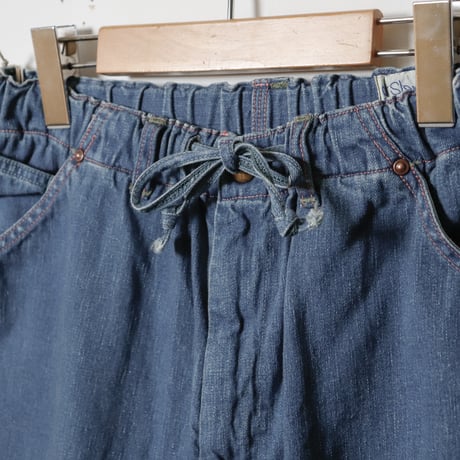 【MEN'S】orSlow[オアスロウ] ペインターデニムショーツ 00-7126-95