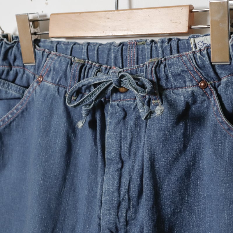 MEN'S】orSlow[オアスロウ] ペインターデニムショーツ 00-7126-95 |