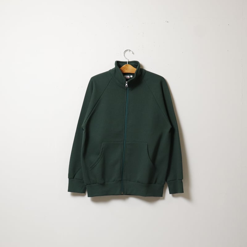 新品 VESTI ベスティ ジップアップ スウェット イタリア製  グリーン S UNISEX】VESTI（ベスティ）ジップアップスウェットジャケット