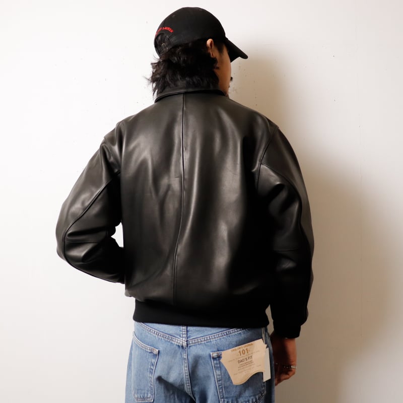 再入荷【MEN'S】FIDELITY[フィデリティ] LAMB LEATHER A-2 JAC