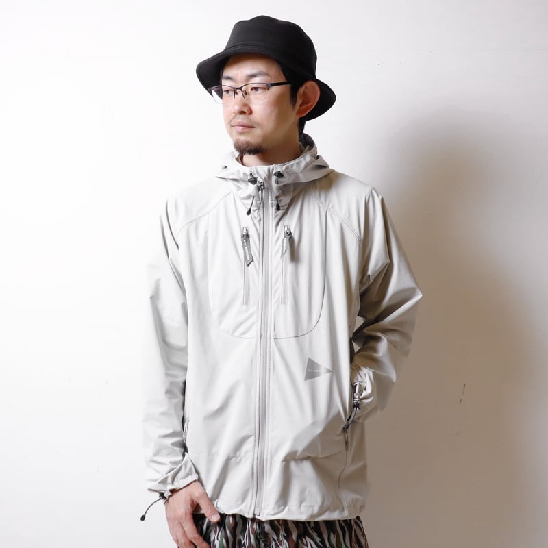 MEN'S】and wander[アンドワンダー] trek jacket 2 574-21