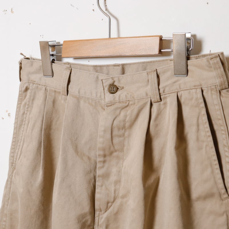 UNISEX】orSlow[オアスロウ] TWO TUCK WIDE TROUSERS 03