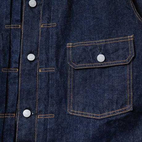 【UNISEX】ordinary fits[オーディナリーフィッツ]  DENIM JACKET TYPE 1ST ONE WASH 011OW-125