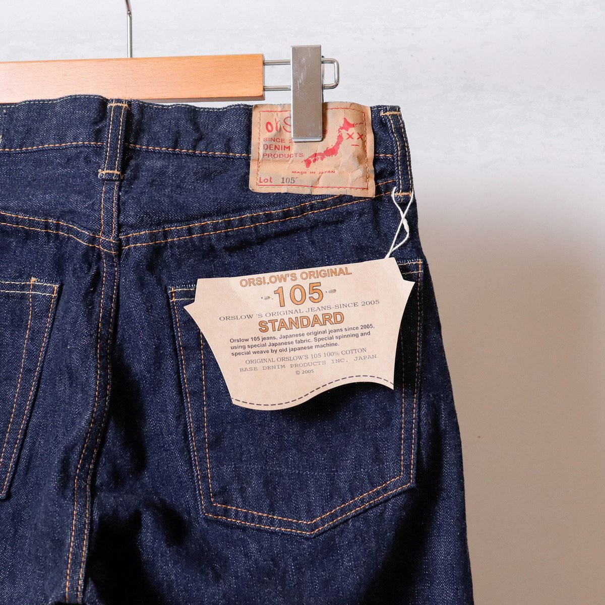 orslow 105 デニム ストレート パンツ ジーンズ M 濃紺 オアスロウ orslow 105 デニム ストレート パンツ ジーンズ M 濃紺