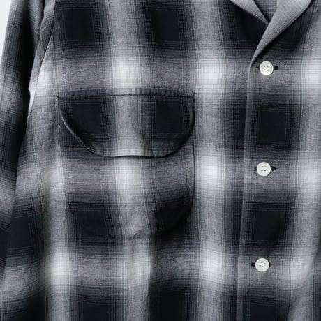 【MEN'S】orSlow[オアスロウ] Ombre Check Shirt 01-8080-161