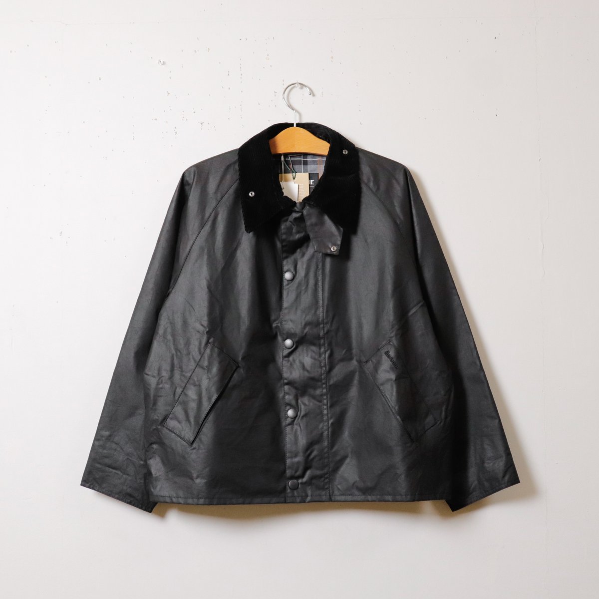 UNISEX】BARBOUR[バブアー] TRANSPORT ワックス ショート ジャケット