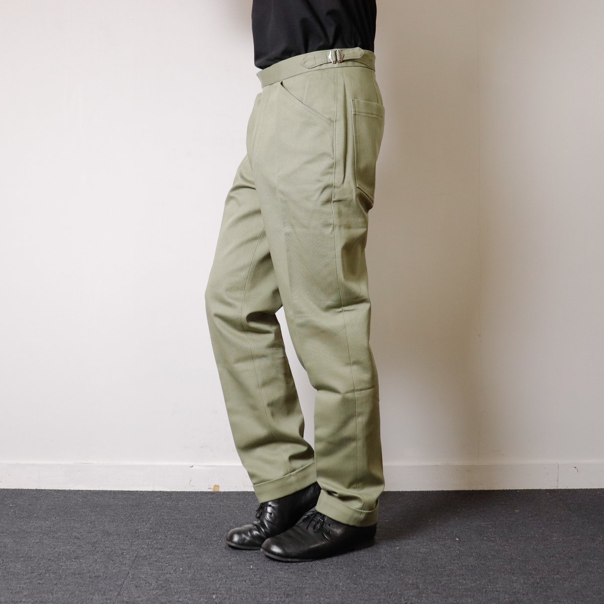 バーンストーマー　マックイーンパンツ ソリッドグレー BARNSTORMER』 (バーンストーマー) マックイーンパンツ 1968P