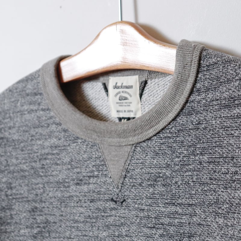 UNISEX】Jackman[ジャックマン] GG Sweat Crewneck jm729