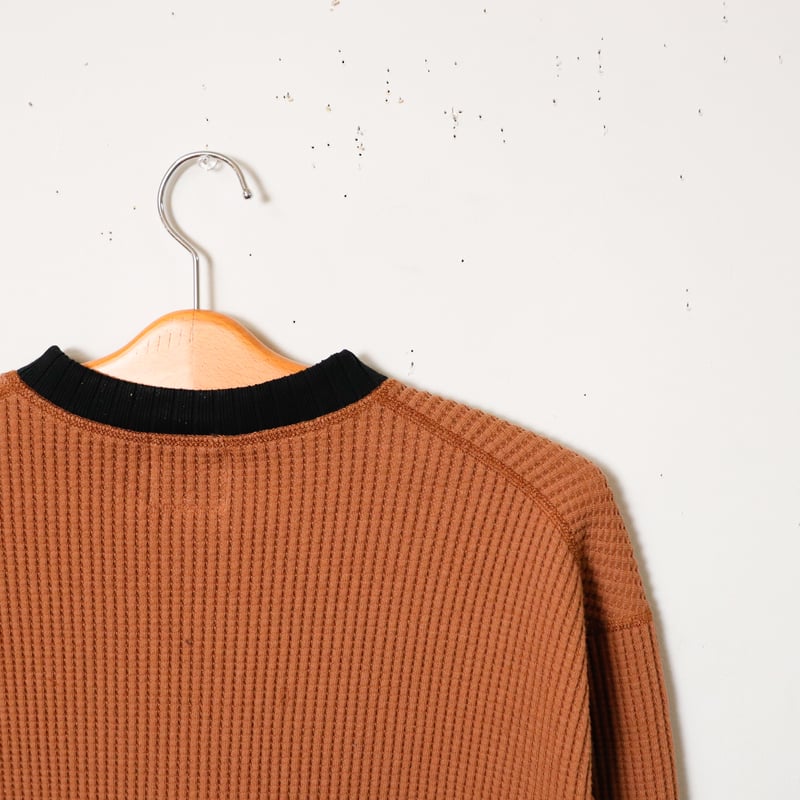 MEN'S】JACKMAN [ジャックマン] Waffle Half Zip(ワッフルハー