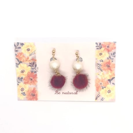 【限定セール】ボンボンピアス&イヤリング ボンボンイヤリング | STORES