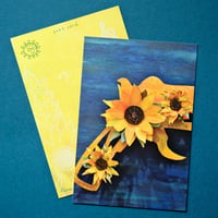 post card［sunflowers］