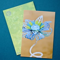 post card［blue］