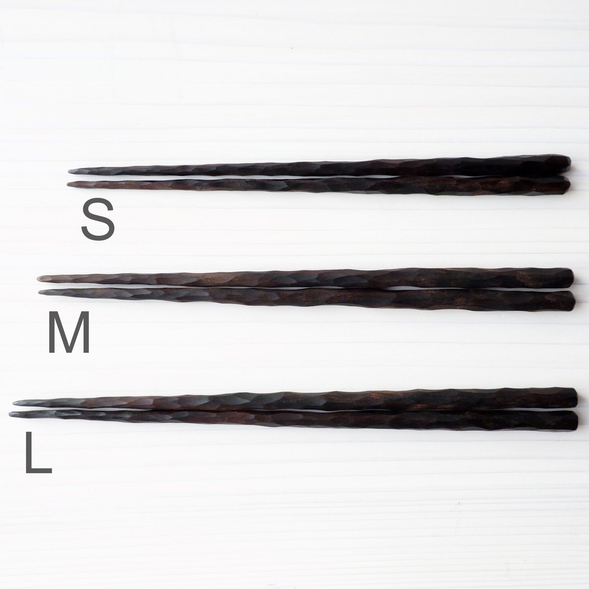 握りやすく掴みやすい黒檀箸 | ヒロクラフト