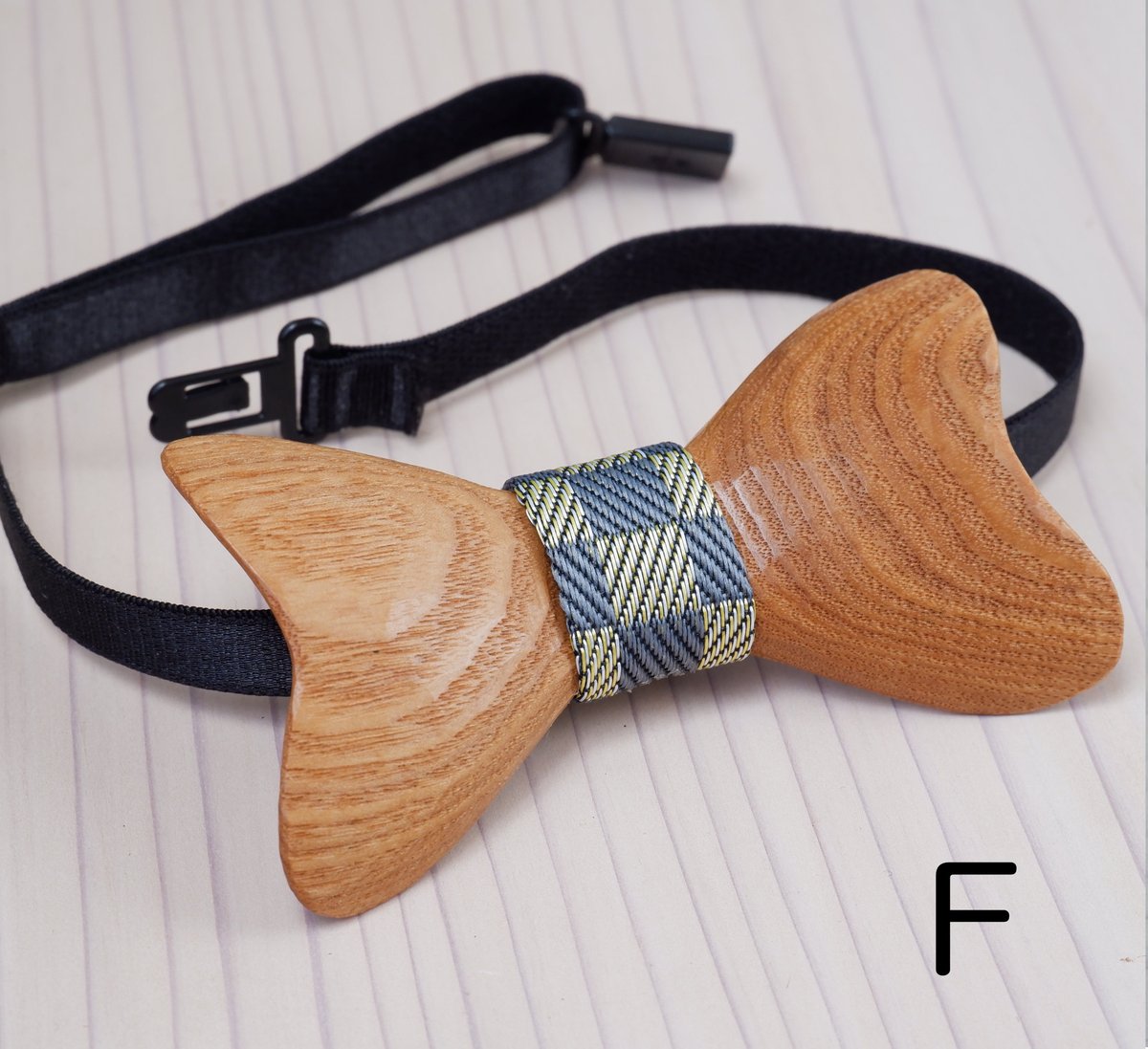 木の蝶ネクタイ（バンド）【Type 02】 | ヒロクラフト