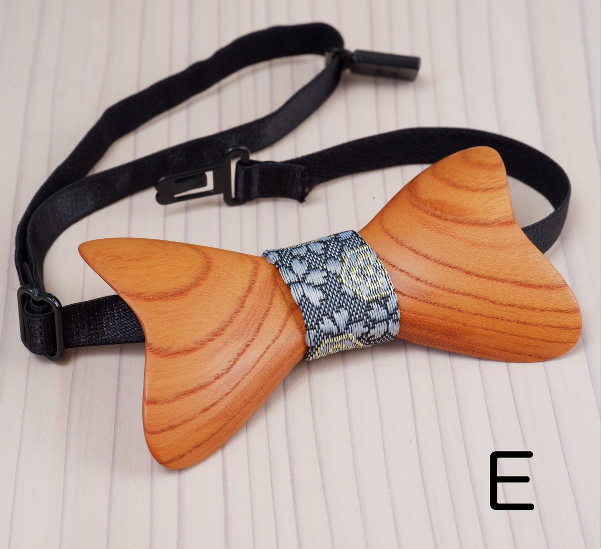 木の蝶ネクタイ（バンド）【Type 02】 | ヒロクラフト