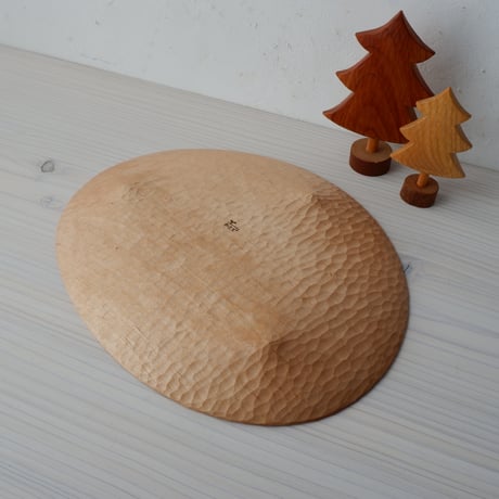 カエデの三ツ足皿（大皿）