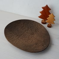 キハダの三ツ足皿（大皿）