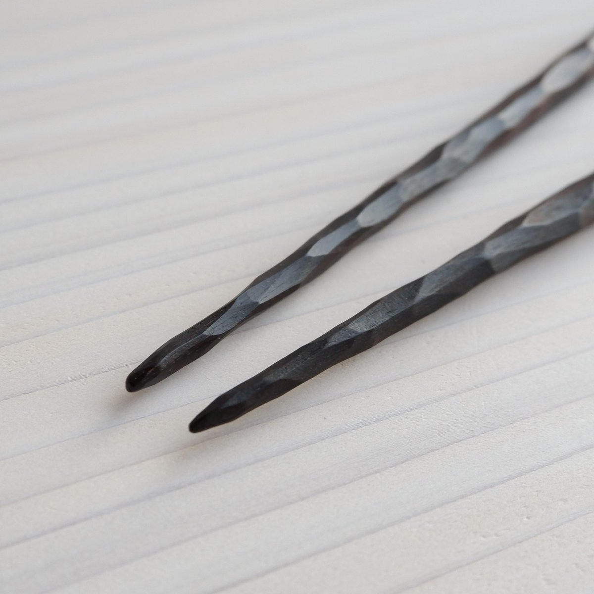 握りやすく掴みやすい黒檀箸 | ヒロクラフト