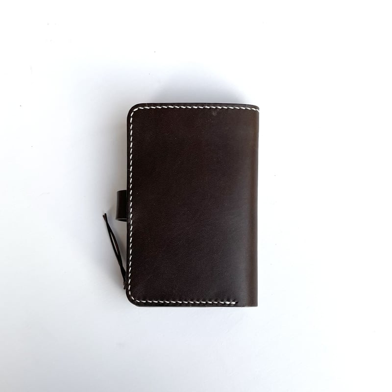 Middle wallet Olive本革 二つ折り財布 ウォレット オリーブ