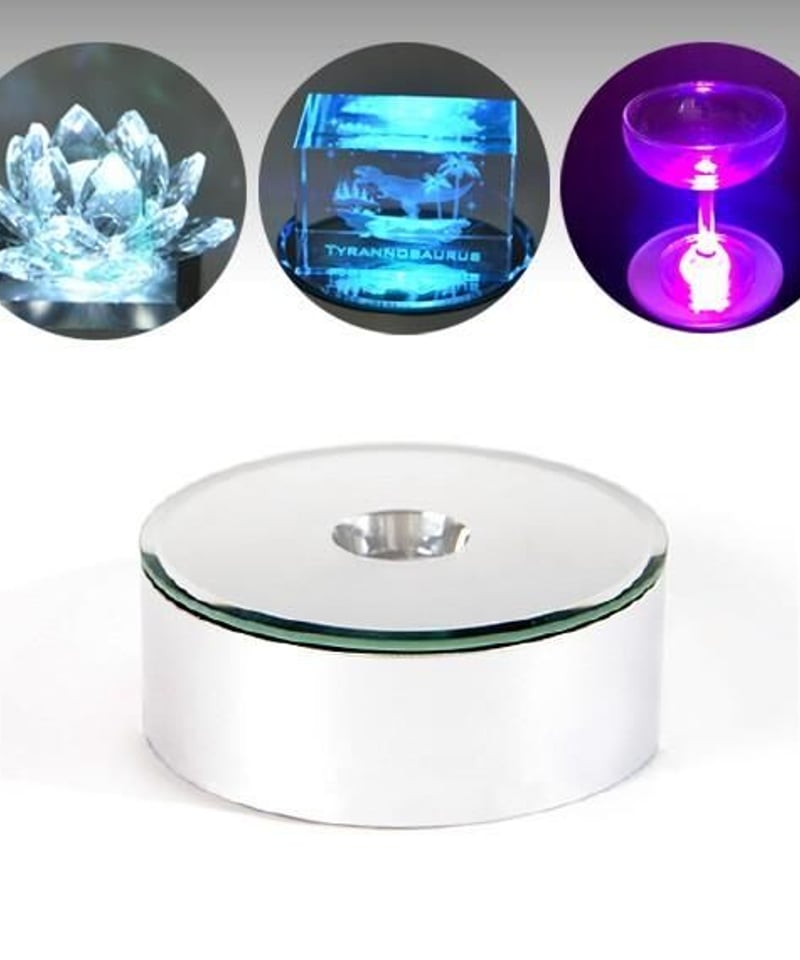 光る台座 ライトステージ ステージ直径76mm12個入1ケース | 日本橋