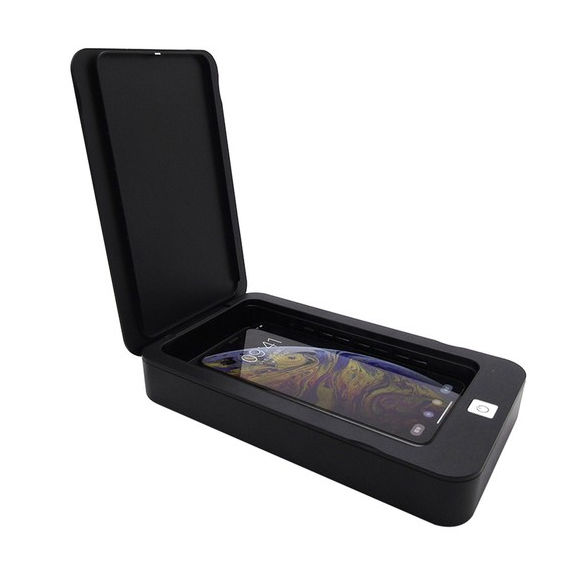 UV除菌消毒器　Multi-Function Sterilizer 黒 STERILIZER UV 除菌 ケース ブラック (1ケース 16個セット