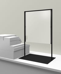 コロナウイルス感染症対策用スチール什器