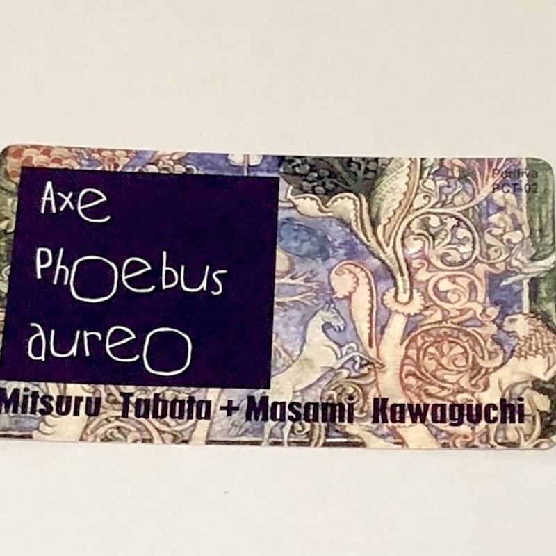 田畑満 + 川口雅巳 AXE PHOEBUS AUREO [CASSETTE : 2021