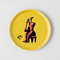 ART PLATE MUSTARD Artwork by Ryohei Sasaki