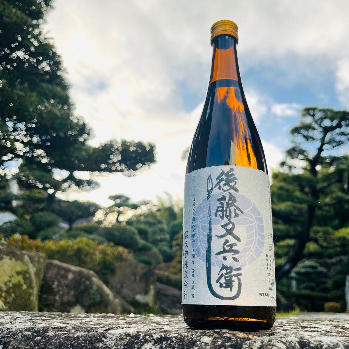 大黒天 秀峰作 青銅製 富久錦 純米酒 後藤又兵衛 720ml | コタニ酒店