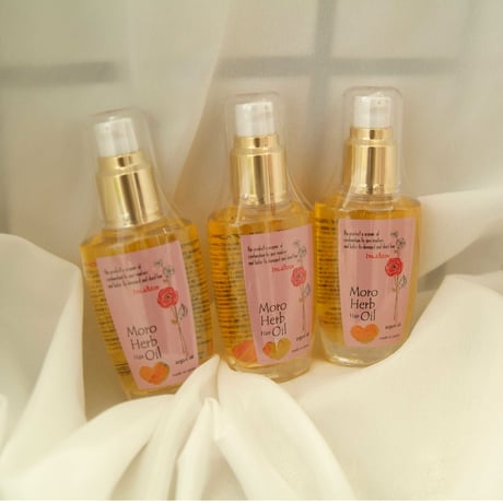 【透き通る艶髪に】モロハーブヘアーオイル　インカローズ 50ml