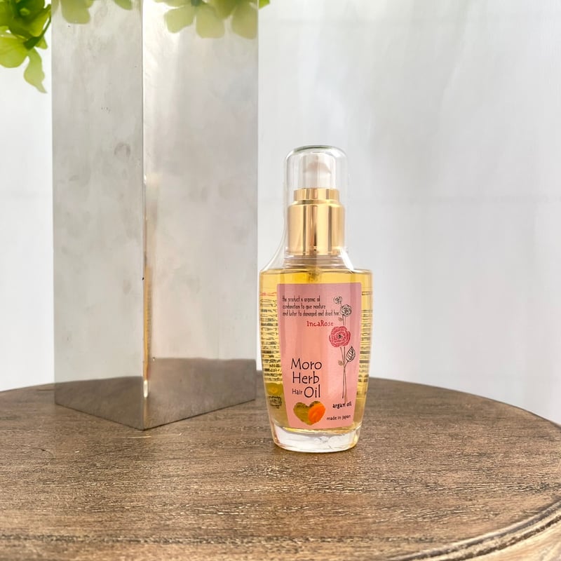 透き通る艶髪に】モロハーブヘアーオイル インカローズ 50ml | elve